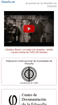 Mobile Screenshot of filosofia.net