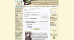 Desktop Screenshot of filosofia.com.br