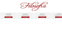 Desktop Screenshot of filosofia.com